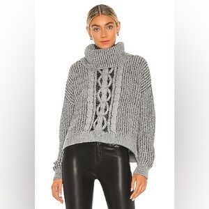 Bobi Black Women’s Knit Sweater COZY 100% COTTON SWEATER Size XS